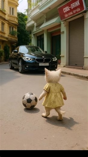 Naughty Cat Breaks Expensive Car Window