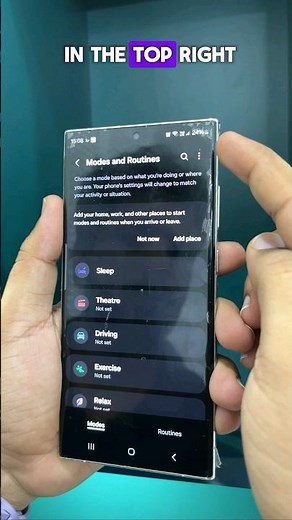 How To Activate Bixby Routines On Your Samsung Phone 🔥 #tech #shorts