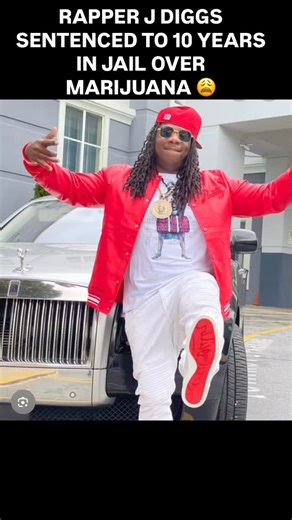 CUDDY C A S A N O V A 🥀💙 on Instagram: "Rapper J Diggs was recently sentenced to 10 years in prison in December 2025 in Oklahoma for charges following his May2020 arrest where 4 pounds of marijuana was found and 12,000 cash . Due to Oklahoma state law, he may only have to serve approximately three and a half years with good behavior and time served. #cuddyconvoz #Jdiggs #Bayarea #Kcmo"