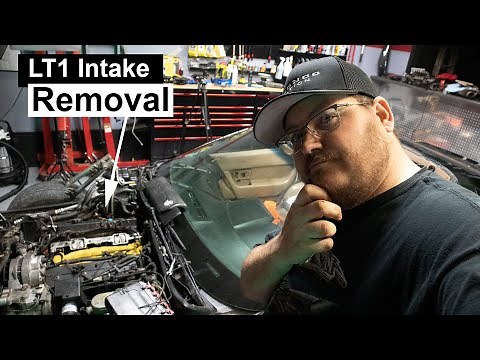 How To Replace LT1 Intake Manifold Gasket on C4 Corvette Episode 3