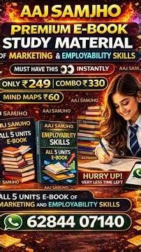 🤩Marketing Class 12 CBSE 812 Best Imp. Study Material 60/60 Huge Price Drop Don't Miss!❤️6284407140