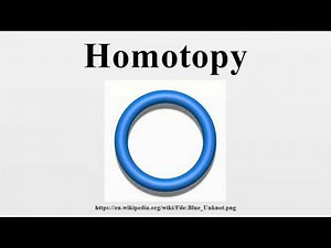Homotopy
