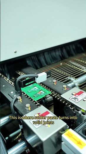 Reflow Soldering in SMT Production