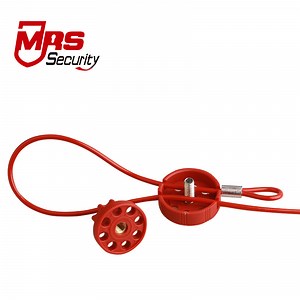 [Hot Item] Adjustable 2m Length Safety Stainless Steel Cable Lockout Industry Safe Lock