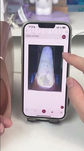 3D Nail Art Printer – Upgraded Wireless Digital Nail Machine with Ink. Link in Description.