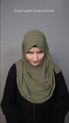 Easy layers hijab tutorial