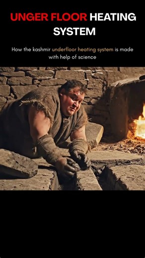 Ancient Floor Heating Science | Kashmir Mein Heat Ka Raaz #shorts
