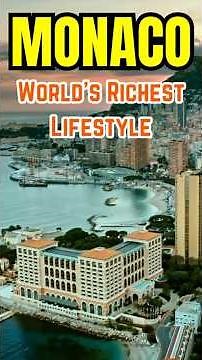 Europe Tour #26 Monaco 🇲🇨 | 2.1 KM² Tiny Country, World’s Luxury Capital! #travel #facts #europe