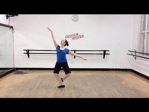 Balancé (Waltz, Pas De Valse) front & back: Ballet Class Tutorial (beginner/intermediate level)