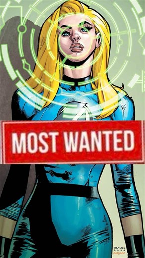 Sue Storm Becomes the Universe’s MOST Wanted Superhero! #marvel #shorts
