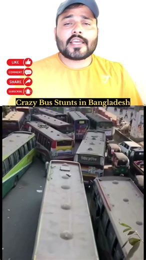 Insane Bus Stunts in Bangladesh – Shocking Street Videos 😲🚌