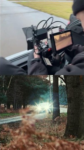 Shooting the Peugeot 3008 in heavy rain BTS