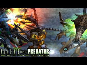 ALIENS VERSUS PREDATOR: EXTINCTION SPEEDRUN - ANY% NG+ CHEAT% (PS2/XBOX)