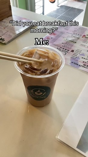 Sure, totally! 🤫 Come and enjoy your morning coffee with us!✨☕️ #YummyCafe #coffee #breakfast