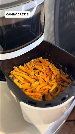 Chrupiące frytki z batatów bez grama oleju? Tak 🍟 - Camry CR 6313 Airfryer