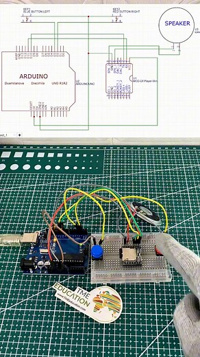 Identify buttons that you pressed with Arduino using DFPlayer Mini #arduino #engineering #electronics #arduinoproject #electricalengineer #arduinobeginner #programming #uploadideaswithitamar | Upload Ideas with Itamar