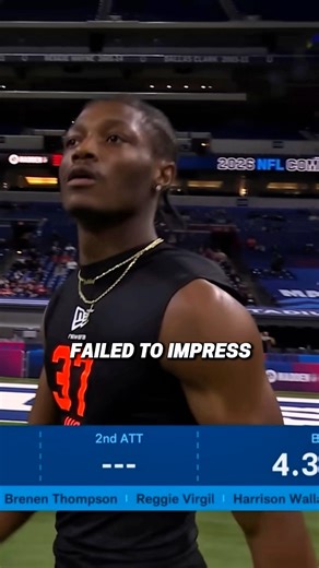 Carnell Tate ranked as the 2nd best WR in the NFL Draft, failed to impress with a slow 40 yard dash time but Buffalo Bills GM Brandon Beane doesn't seem too concerned joking he should drop to them at the end of the 1st round 🤣 #carnelltate #ohiostate #nflcombine #nfl #buffalobills | The Final
