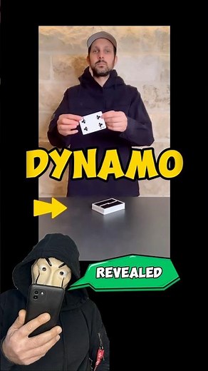 DYNAMO CARD TRICK REVEALED 🎩🪄 #tricks #magic #trending #viral #viralvideo #trend #tutorial