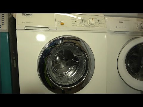 Review of a Miele Novotronic W961 1400 spin washing machine in German