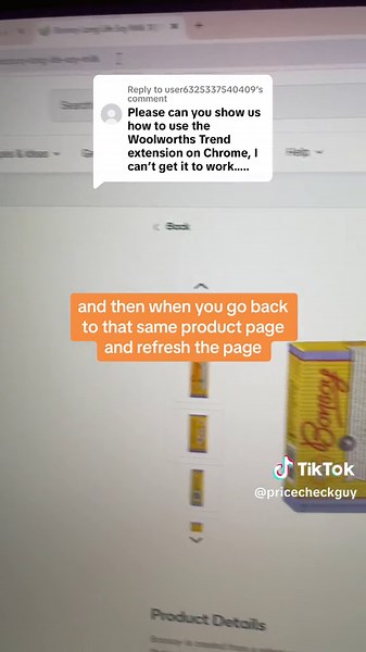 How to Add Woolworths Trend Online
