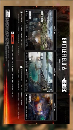 🚨 BATTLEFIELD 6 & REDSEC 2026 ROADMAP 🚨