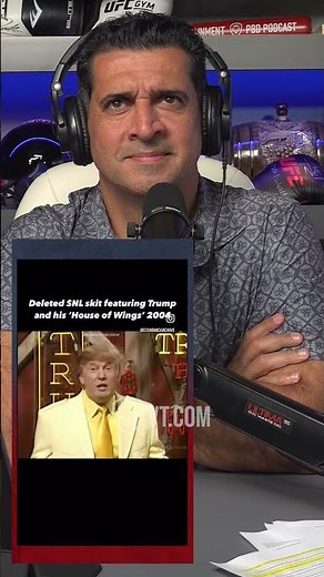 Deleted Footage of Donald Trump's 2004 SNL Sketch titled 'House of Wings'