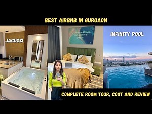 This Gurgaon Airbnb Has a Secret Infinity Pool | Best Airbnb in Gurgaon with Jacuzzi | Honest Review