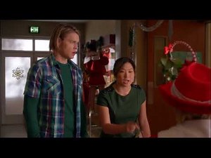 Glee - Becky Asks Tina and Sam To French Kiss Her 5x08