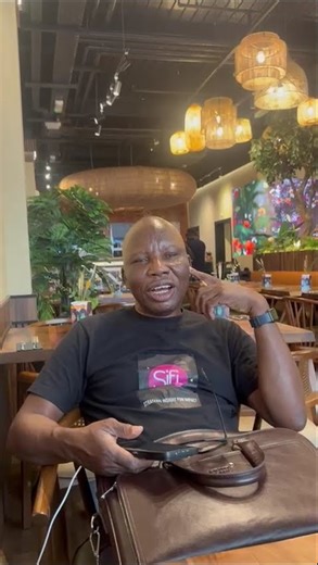 At Africana Restaurant in the O2 Arena London