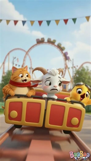 BooBoo Tried the CRAZIEST Ride! 🎢😂
