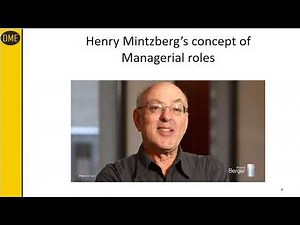 Henry Mintzberg's 10 Managerial roles (BBA Lecture 4)