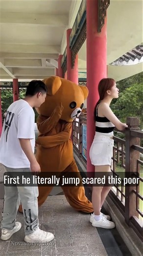 The Teddy Bear Came to Life! 🧸😂 | Boy & Girl Funny Adventure | Animated Shorts #shorts
