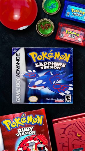 Pokémon Ruby & Sapphire were released 22 years ago today on GBA! 🔥💧 #pokemonruby #pokemonsapphire #gba #gameboyadvance #retrogaming | eStarland