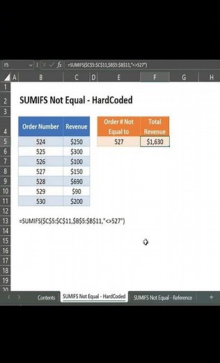 SUMIF Not Equal 😱 Excel Secret You Must Know | Excel SUMIF Not Equal Formula | 99% People Don’t Know