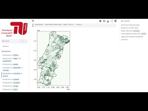 Data Science for Energy System Modelling - Workshop 5: atlite and rasterio