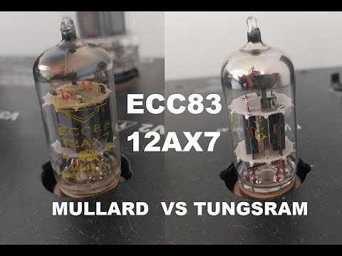 Tube Sound Comparison - Mullard VS. Tungsram ECC83/12AX7