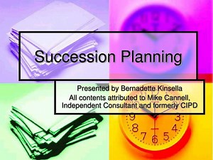 PPT - Succession Planning PowerPoint Presentation, free download - ID:6258006