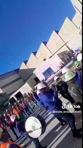 Diale Brass Band Performance at IMPALA Mine Rustenburg