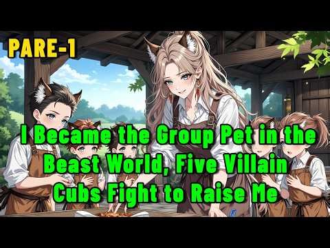 I Became the Group Pet in the Beast World, Five Villain Cubs Fight to Raise Me #ancient #beautiful