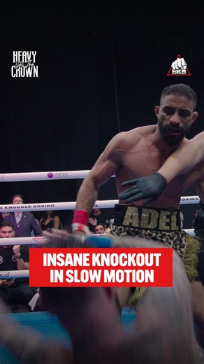 The MOST INSANE KNOCKOUT In Slow Motion!😳 Watch BKB 51: Heavy Lies The Crown NOW 🎟️/📺 Visit BKBBareKnuckle.com #BKB51 #BKB #BareKnuckle | BKB Bare Knuckle Boxing