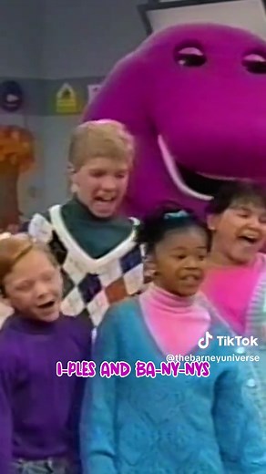 This is such a classic song! 🍎🍌 — BARNEY & FRIENDS 2x01 | Falling for Autumn — #Barney #BarneyTheDinosaur #Icon #BestFriendForever #ILU #ApplesAndBananas #Fruit #ThrowBack #Fall #Autumn #Season #Classic #Iconic #ChildrensMusic #GOAT #Song #Clip #BarneyAndFriends #ILoveYouYouLoveMe #ChildhoodMemories #Nostalgia #Parents #Kids #Love #FanPage