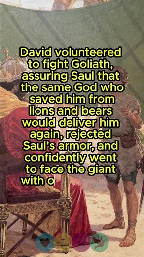 ⚔️🌿 The Story of David and Goliath 🌿⚔️