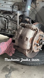 2.9M views · 23K reactions | Loud Grinding Noise When Braking, Replace Brake Rotors and Brake Pads #mechanic #mechanicjack #grinding #Brakerotors #Brakepad #brakes #replace | Mechanic Jack's team | Facebook