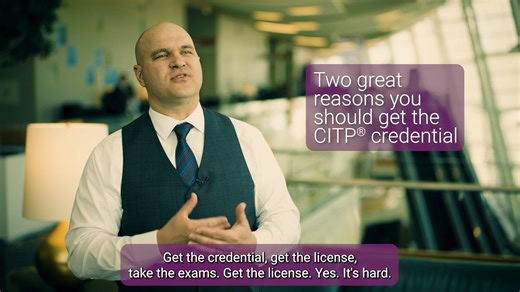 Technology shapes every decision. The CITP® credential demonstrates your ability to translate complexity into clarity and lead with trusted insight. https://bit.ly/412ThtD | AICPA