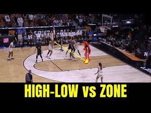 Use this High-Low Offense to Beat a 2-3 Zone Defense
