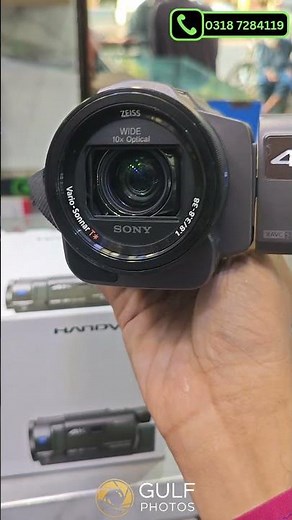 Sony FDR-AXP35 Complete Guide | 4K Video Test, Stabilization & Projector Demo