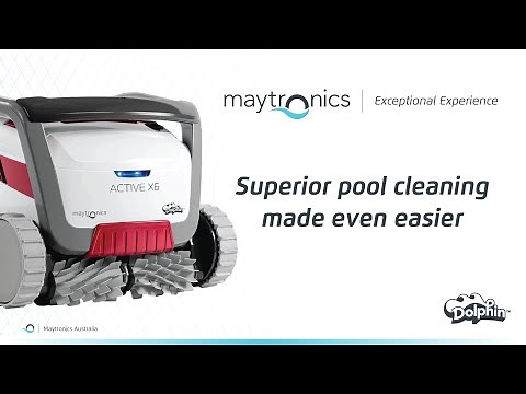 Dolphin Active X6 Robotic Pool Cleaner Features