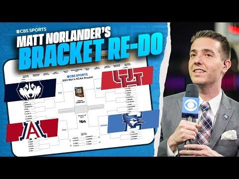 2024 NCAA Tournament BRACKET RE-DO before Sweet 16 | CBS Sports