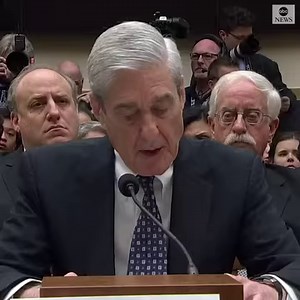 38K views · 33 reactions | "It is unusual for a prosecutor to testify on a criminal investigation." Watch former special counsel Robert Mueller's full opening statement as he testifies before Congress on his probe into Russian interference in the 2016 presidential election. https://abcn.ws/2Y298uN | ABC News | Facebook