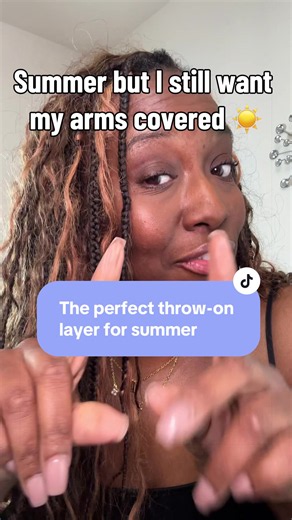 Lightweight Summer Sweater for Women — Arm Coverage Without Overheating